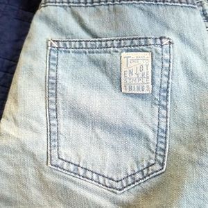 Zara Jean shorts. Grey denim size 7